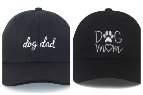 Dog Mom/Dog Dad Embroidered hat